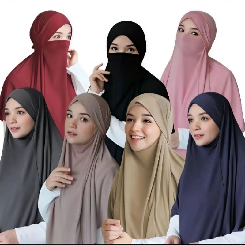 Bergo French Khimar Cadar Jersey