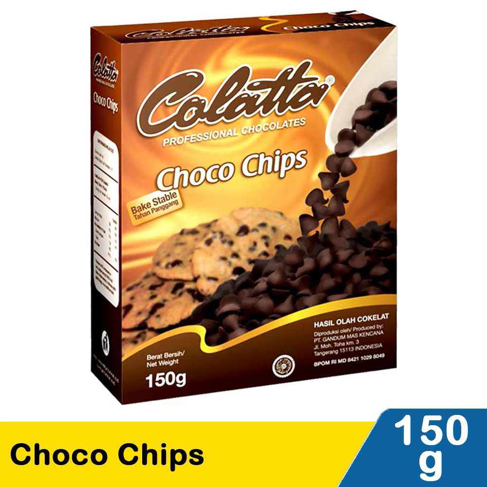 

Colatta choco chips 150 gram