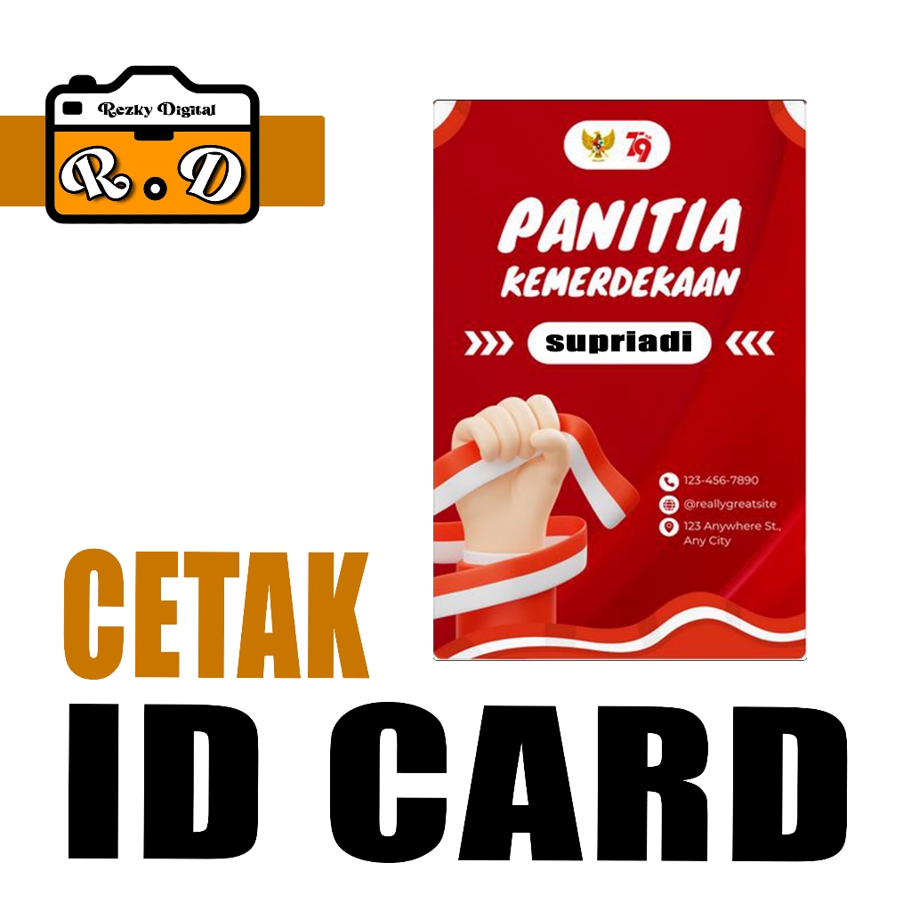 

cetak kartu ID CARD,KKN,SEJENISNYA boleh custom gambar sesuai keinginan TEBAL , Medan