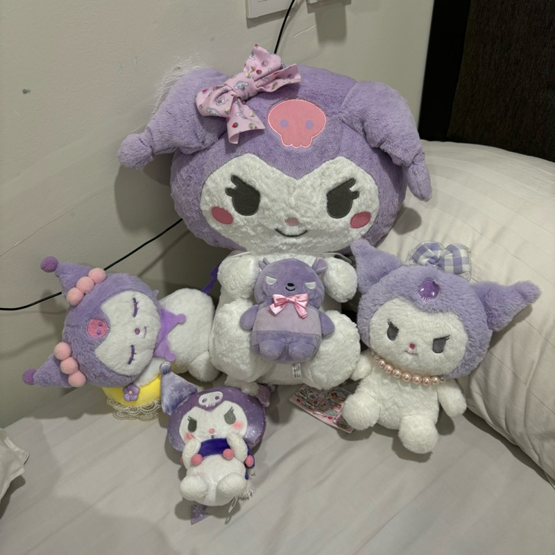 Boneka Kuromi Sanrio Plush - boneka kuromi jumbo - boneka baku plush - boneka kuromi snow salju - bo