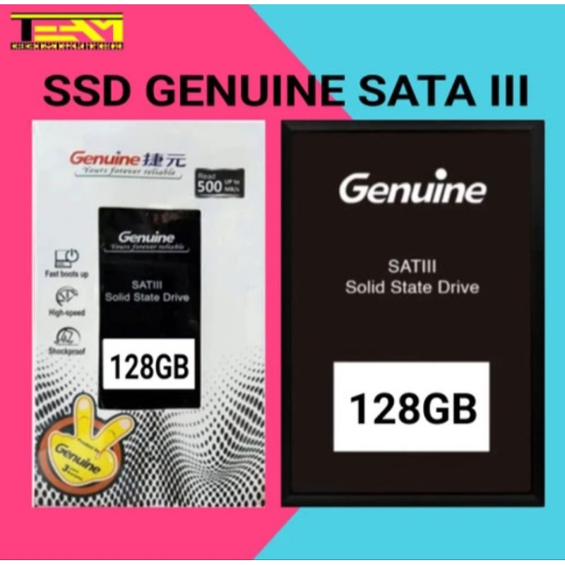 SSD GENUINE 128GB SATA III
