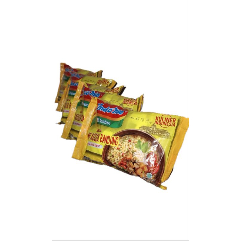 

INDOMIE MI KOCOK BANDUNG / MIE INSTAN PRAKTIS - 75 Gr x 5 PCS