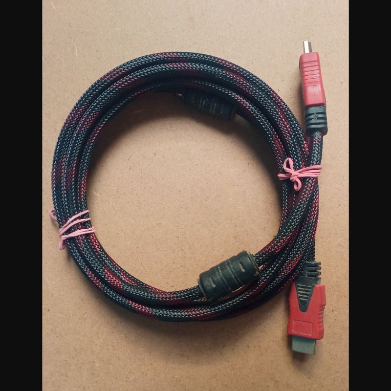 Preloved KABEL HDMI 3 M # bekas second original cabel computer aksesoris vga monitor proyektor kompu