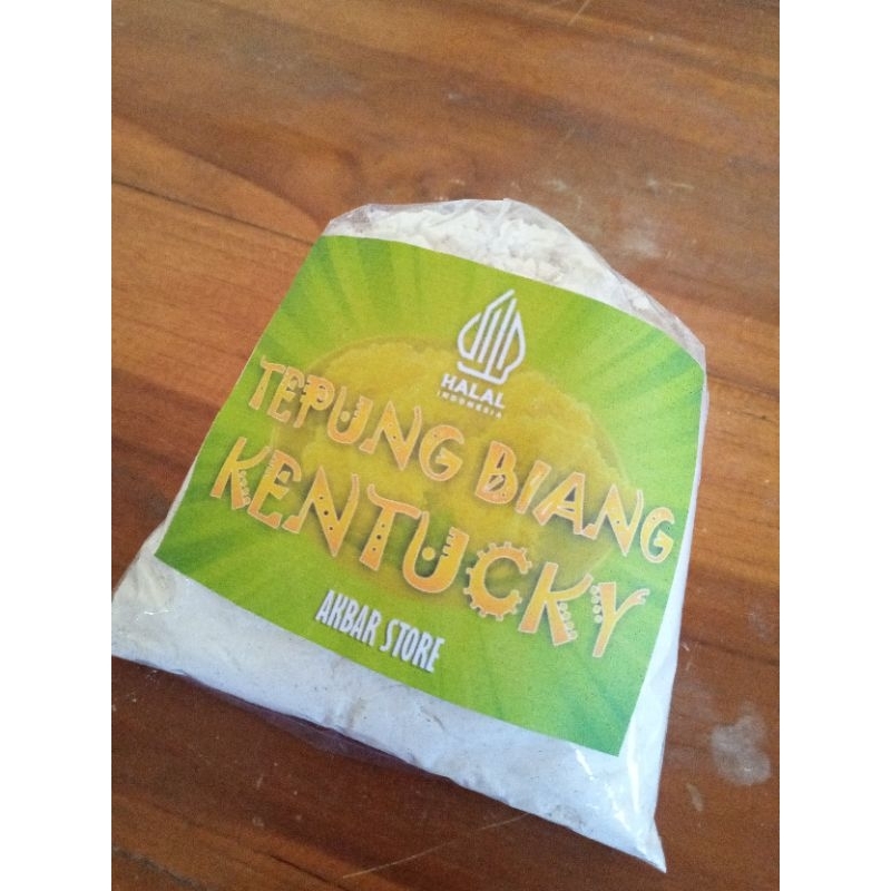 

Bumbu Biang/Tepung Biang Fried chicken kfc kemasan 60 gr untuk 1 kg ayam