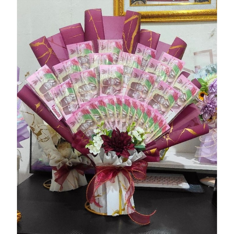Buket Uang Kosongan 30 Lembar