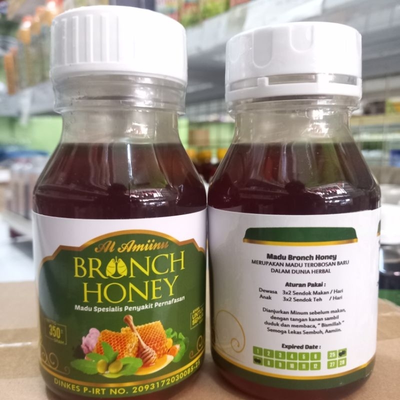 

Bronch Honey Madu untuk paru paru / bronchitis / pernafasan 350gr