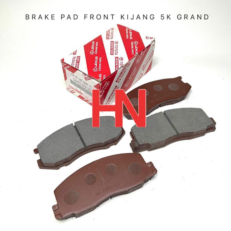 BRAKE PAD KIJANG 5K - KAMPAS REM DEPAN KIJANG GRAND 5K - BRAKE DISC PAD TOYOTA KIJANG