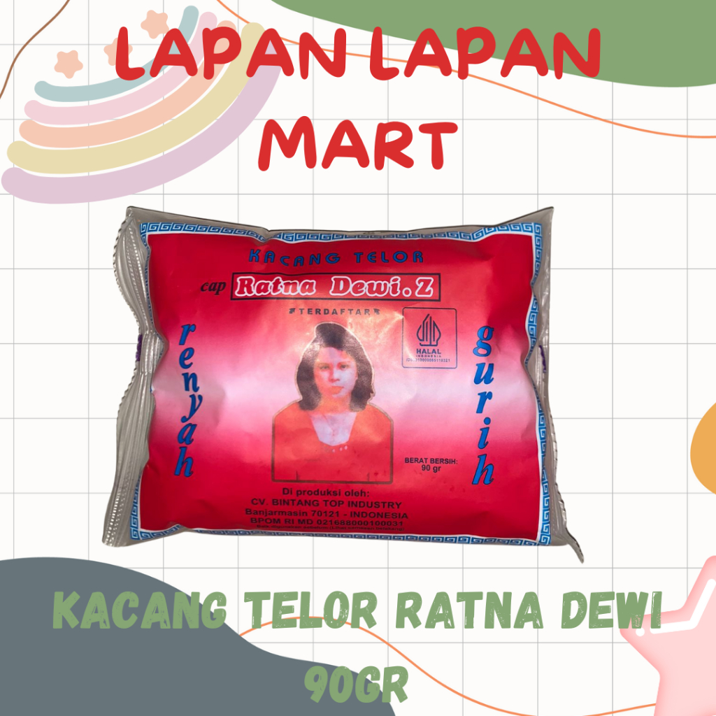 

Kacang Telor Ratna Dewi 90gr