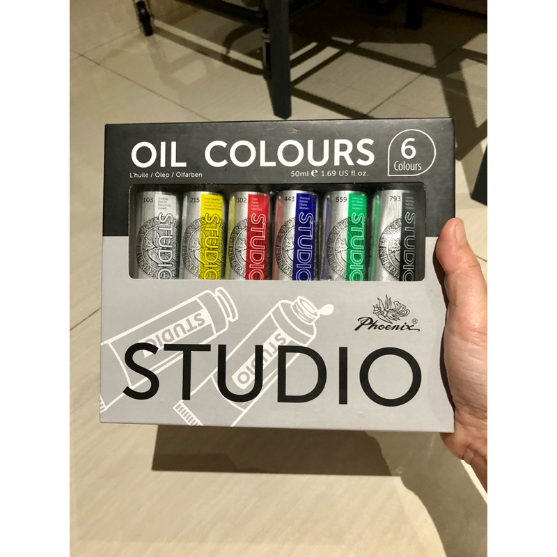 

Phoenix Studio Oil Colour Set 6 x 50ml