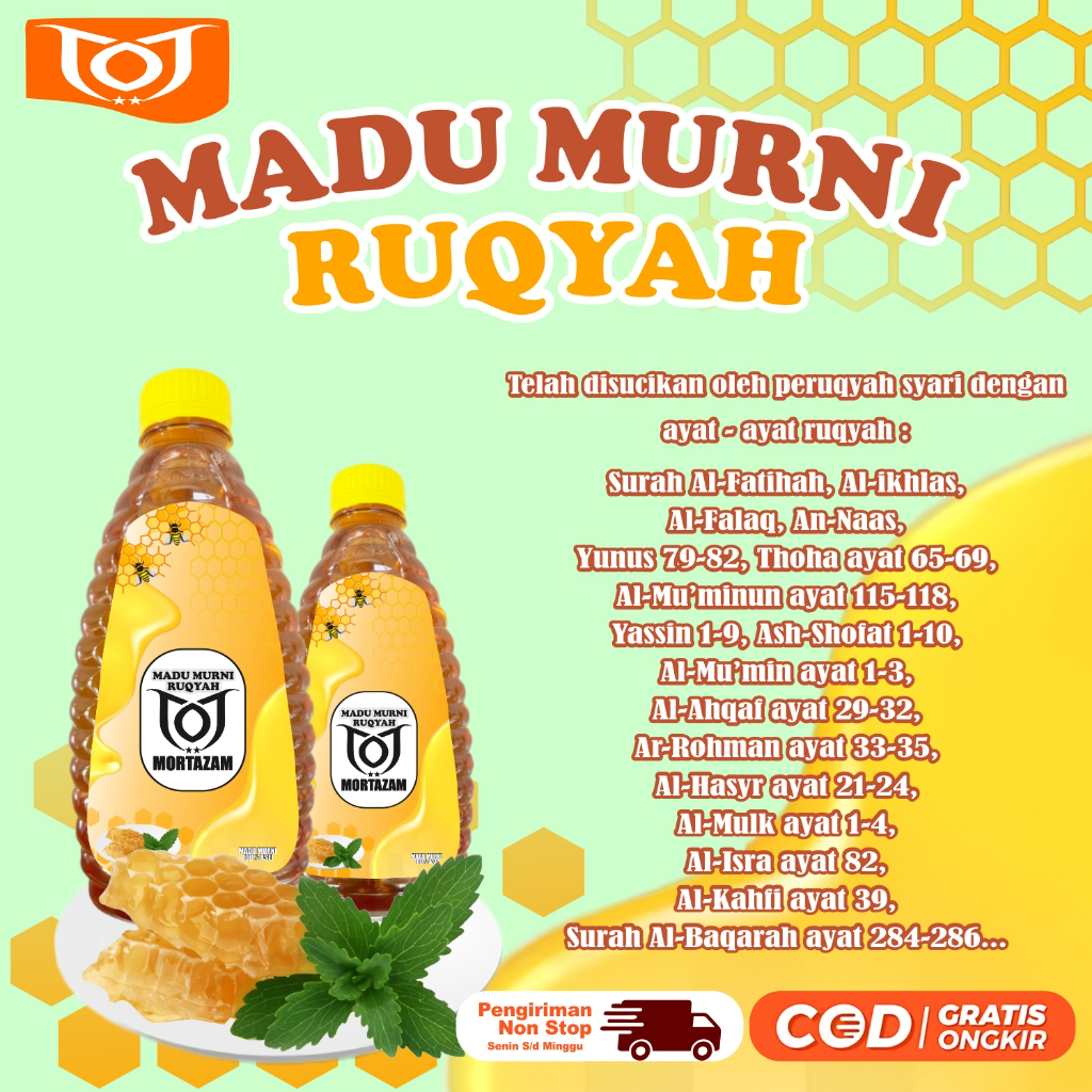 

Mortazam Madu ASLI + RUQYAH Herbal Premium Original Sembuhkan Berbagai Macam Penyakit