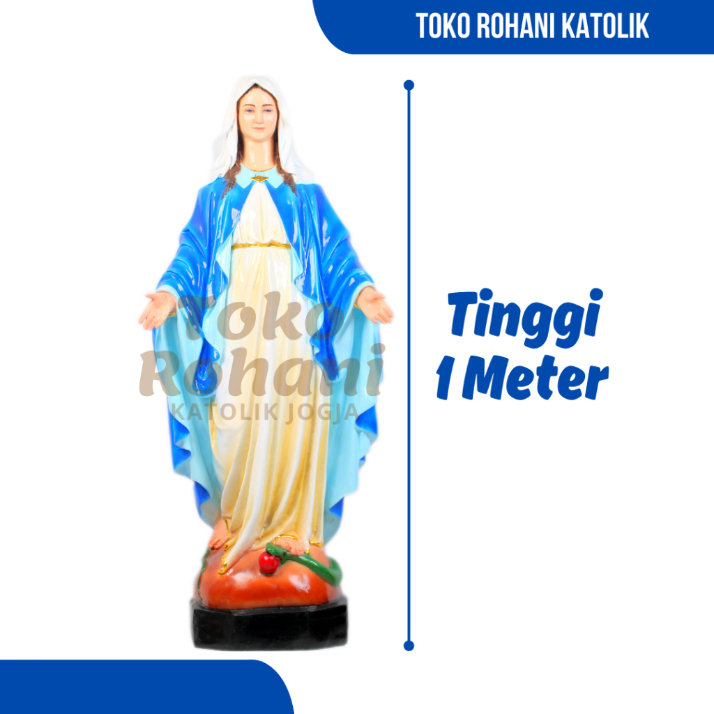 PATUNG MARIA 1 METER / PATUNG BUNDA MARIA UKURAN BESAR / PATUNG MARIA UKURAN JUMBO