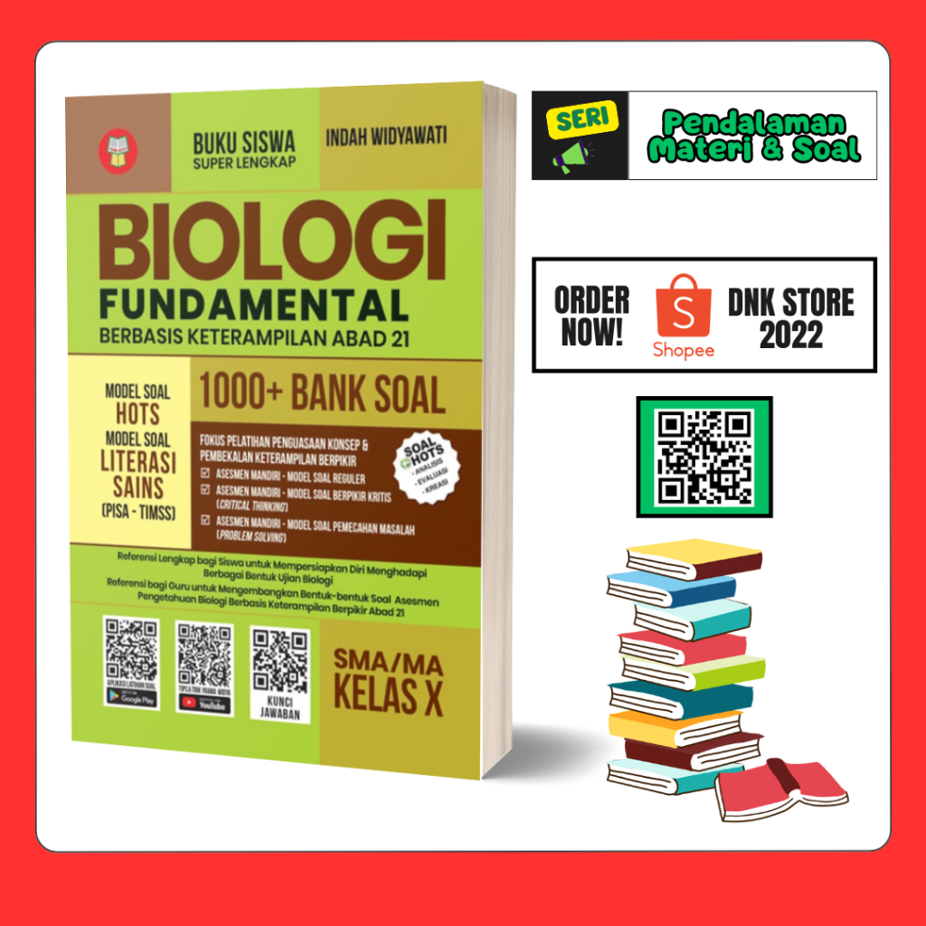 Buku Biologi Fundamental Kelas 10 SMA/MA Latihan Soal Yrama Widya