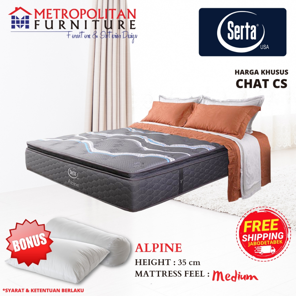 Kasur Springbed SERTA iPosture Spring bed Matras