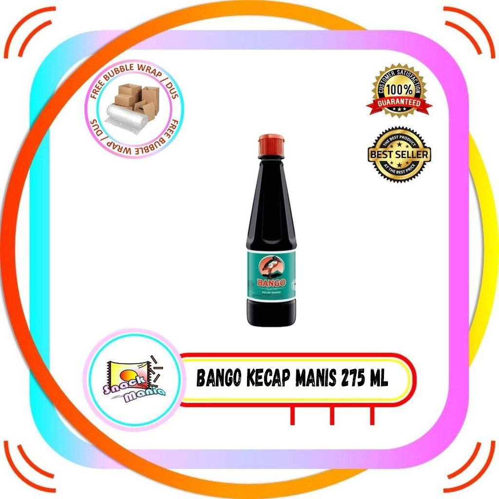 

BANGO Kecap Manis Botol 275 ml Sweet Soy