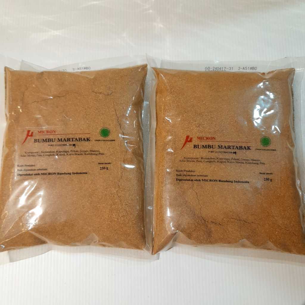 

Samara Micron - Bumbu Rempah Bubuk - Bumbu Martabak Asin - Rempah Martabak Bubuk 250 gram