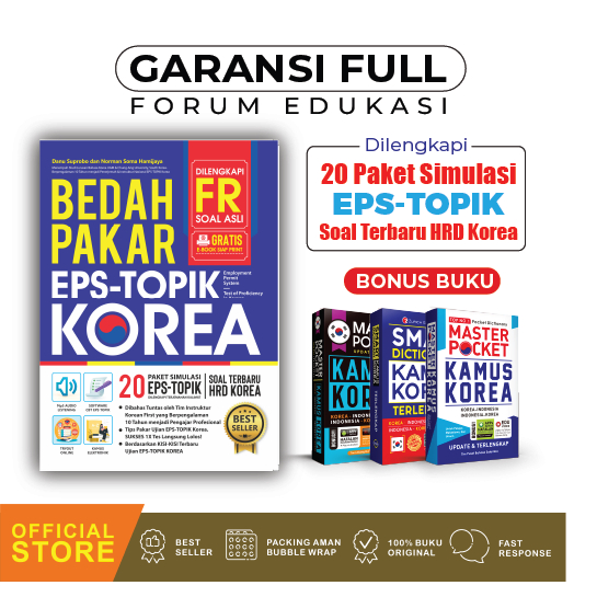 Buku Eps - Topik Korea Bedah Pakar Eps-Topik Korea best seller update