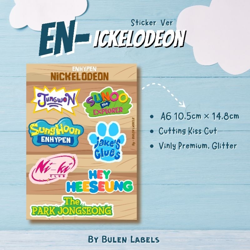 

ENHYPEN STICKER (EN-ICKELODEON)