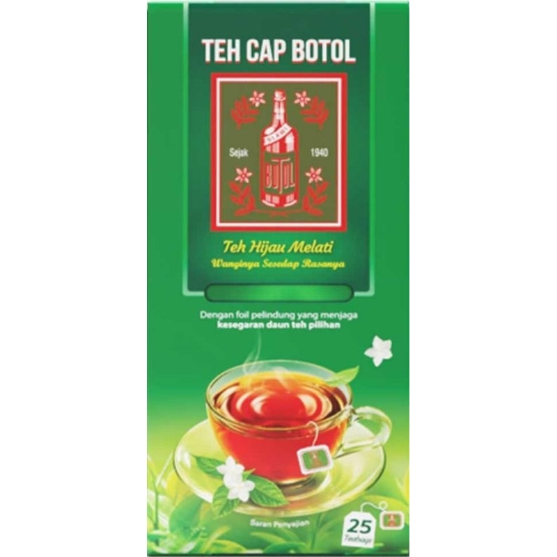 

Teh Celup Cap Botol isi 25 (Teh Hijau Melati)