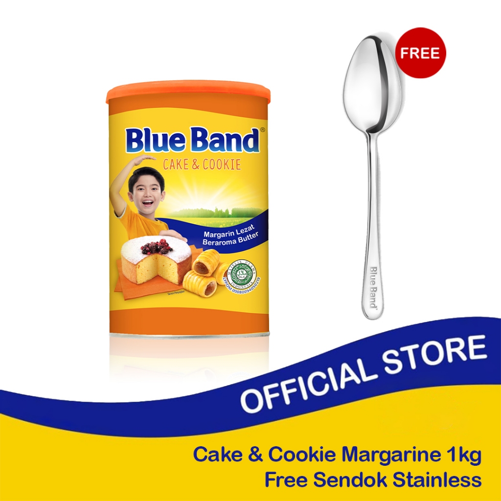 

Blue Band Cake & Cookie 1kg Free Sendok Stainless