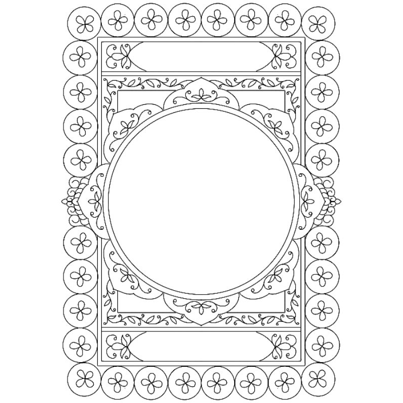 mal kaligrafi mushaf A3