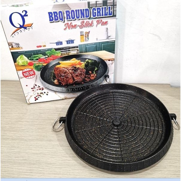 Grill Pan Bulat Q2 8930, Grill Pemanggang