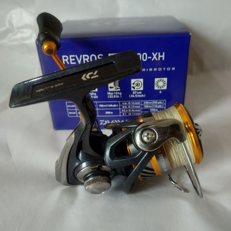 [SECOND] Reel Daiwa Revros LT 2500 XH 2019 Katrol Pancing Original
