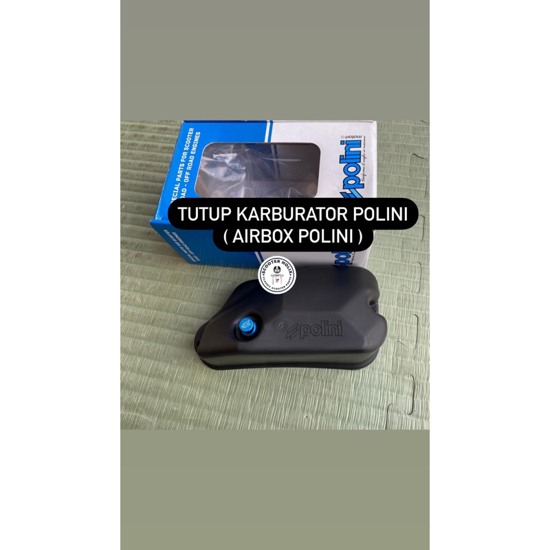 Tutup karburator POLINI ( AIRBOX POLINI ) utk vespa PX