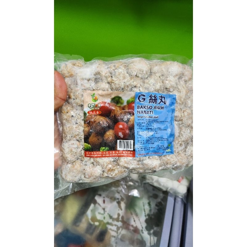 

GREENFOOD - BAKSO AYAM NABATI (VEGE CHICKEN BALL)