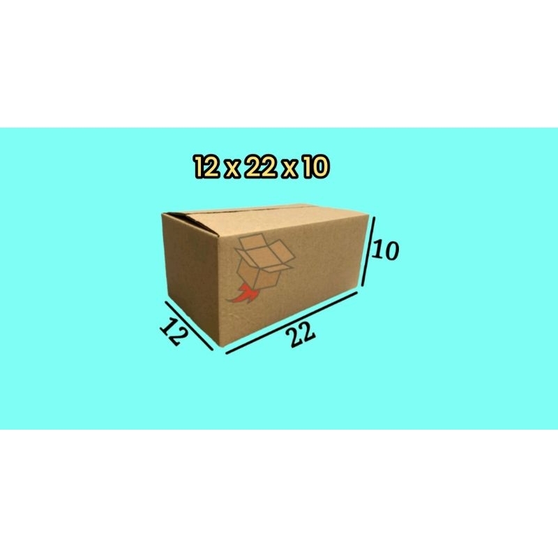 

kerdus| Box |Die cut| karton packing polos warna coklat|