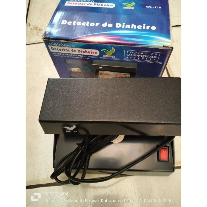 ALAT DETEKSI UANG PALSU DETEKTOR UANG PALSU