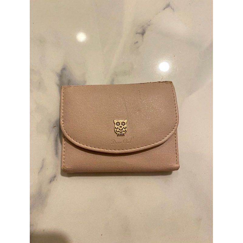 MINISO Dompet Pink Wanita Owl
