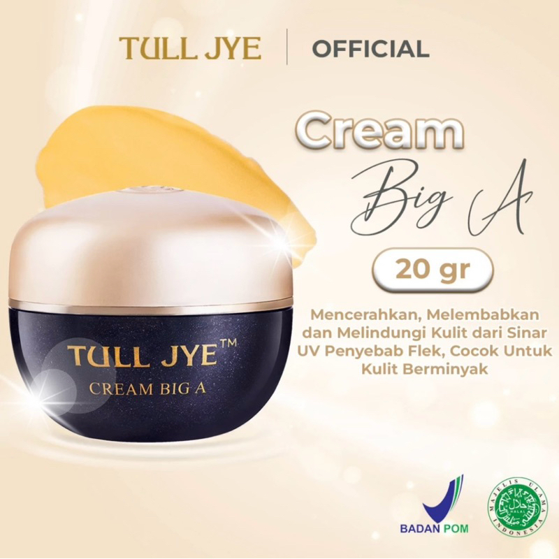 TULL JYE WHITENING CREAM BIG A | TULL JYE MERAH CREAM SIANG | TULL JYE CREAM SIANG MERAH | TULL JYE 