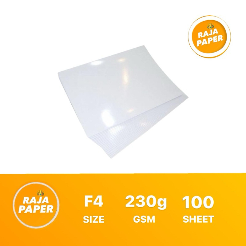 

Kertas Art Carton 230 Gsm F4 100 Lembar . ( 215 Mm x 330 Mm ) ( 21.5 Cm x 33 Cm ) , 230 Gram / 230 Gr , Art Paper Glossy , Art Paper , Art Karton , Art Carton Glossy , Art Karton Glossy , 100 Lbr .