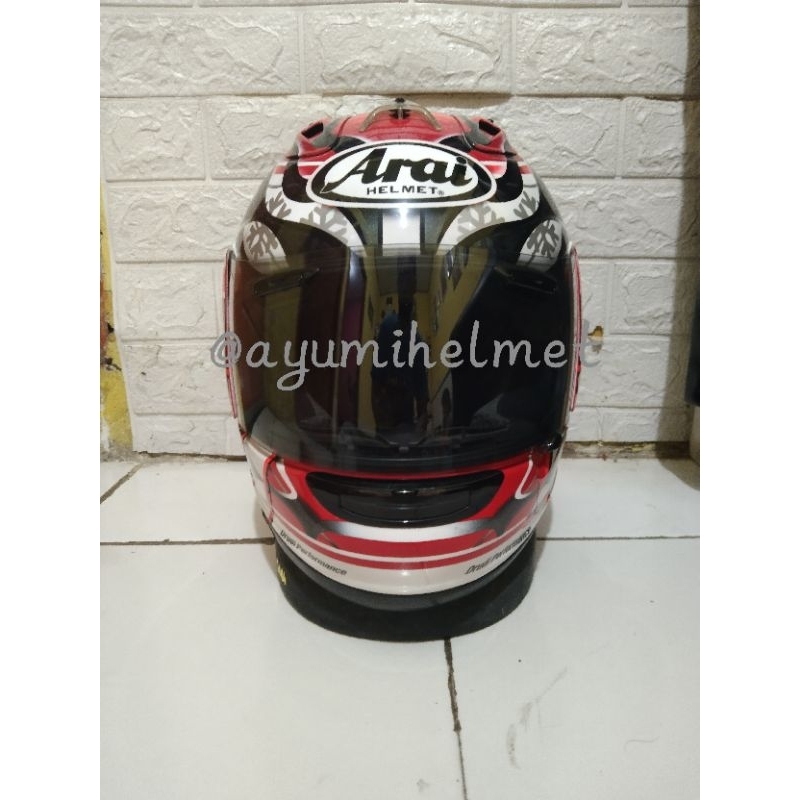 Arai rr5 haga fireblack traktor ORIPAINT (RARE ITEM)