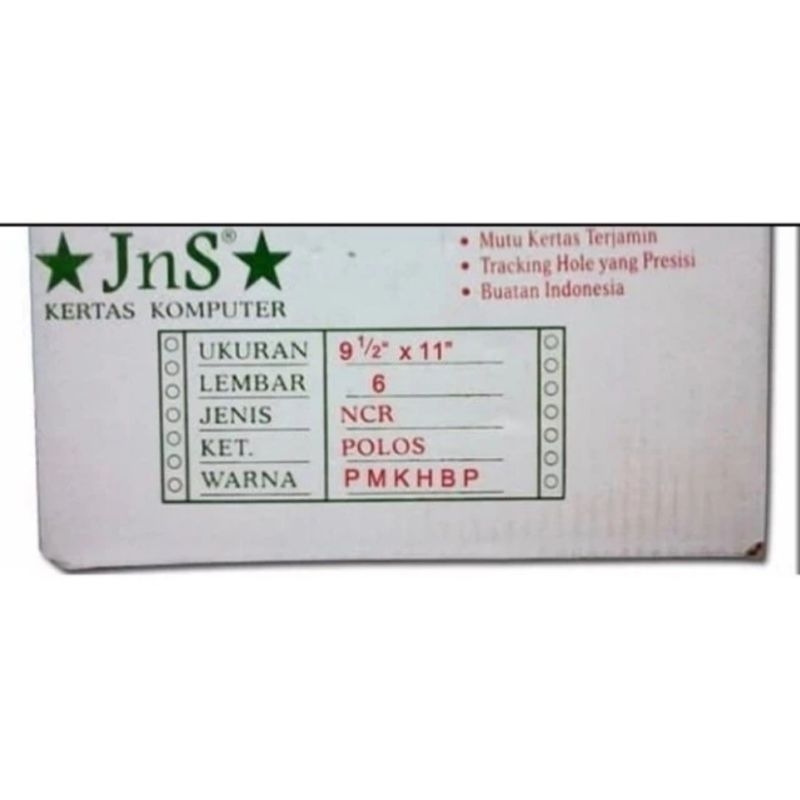 

Continuous Form K6 Ply /K6 PRS JNS