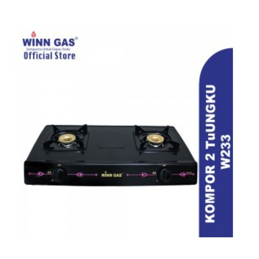 WINN KOMPOR GAS 2 TUNGKU W-233