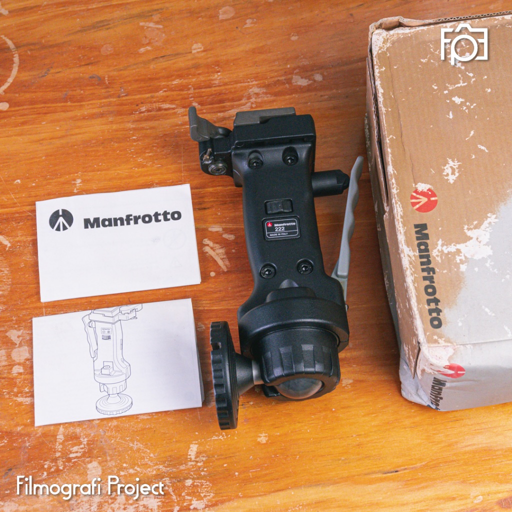 Manfrotto 222 Joystick Head Ballhead for Tripod | New Old Stock