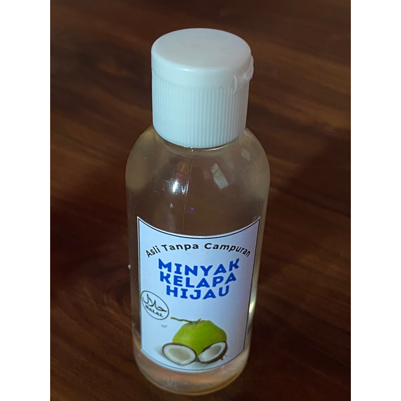 

minyak kelapa hijau