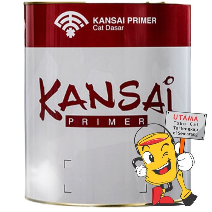 Kansai Zinc Chromate Cat Dasar Besi / Meni Besi / Anti Karat 5 Kg