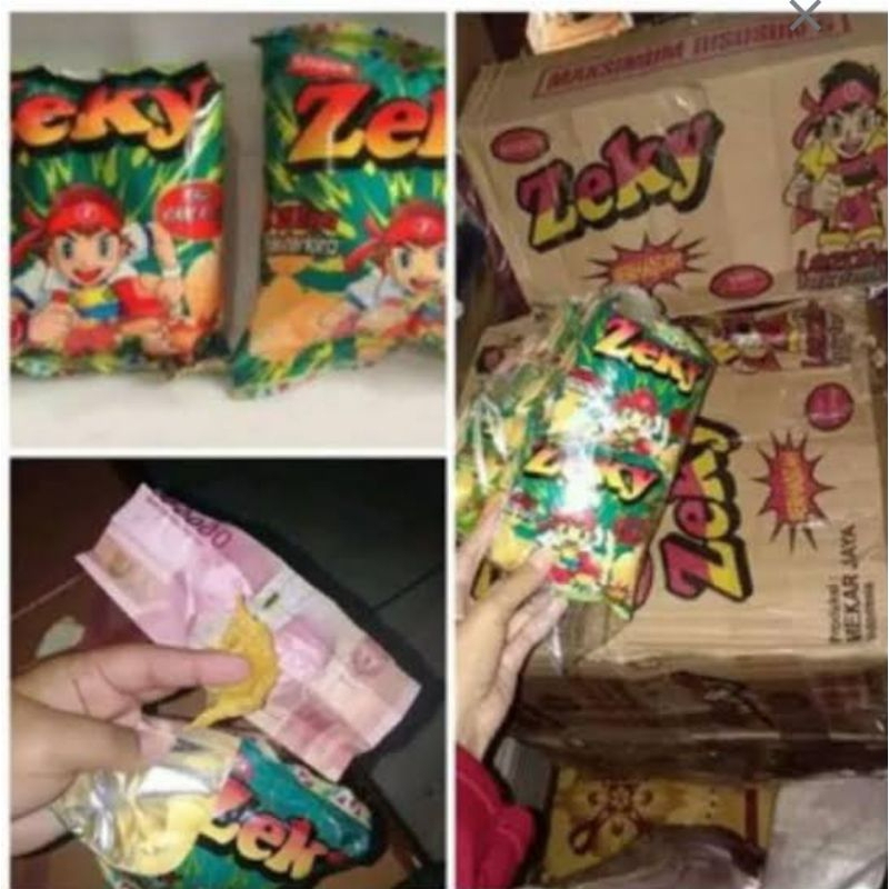 

Ciki Zeky snack kekinian berhadiah uang tunai