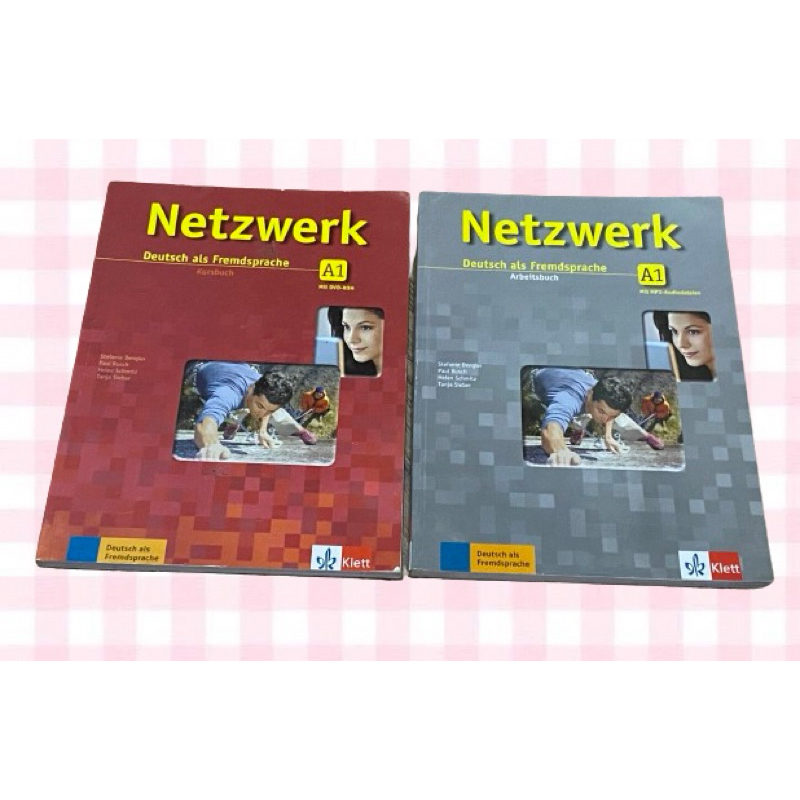 Netzwerk A1 Kursbuch + Übungsbuch (Old Version) (PRELOVED)
