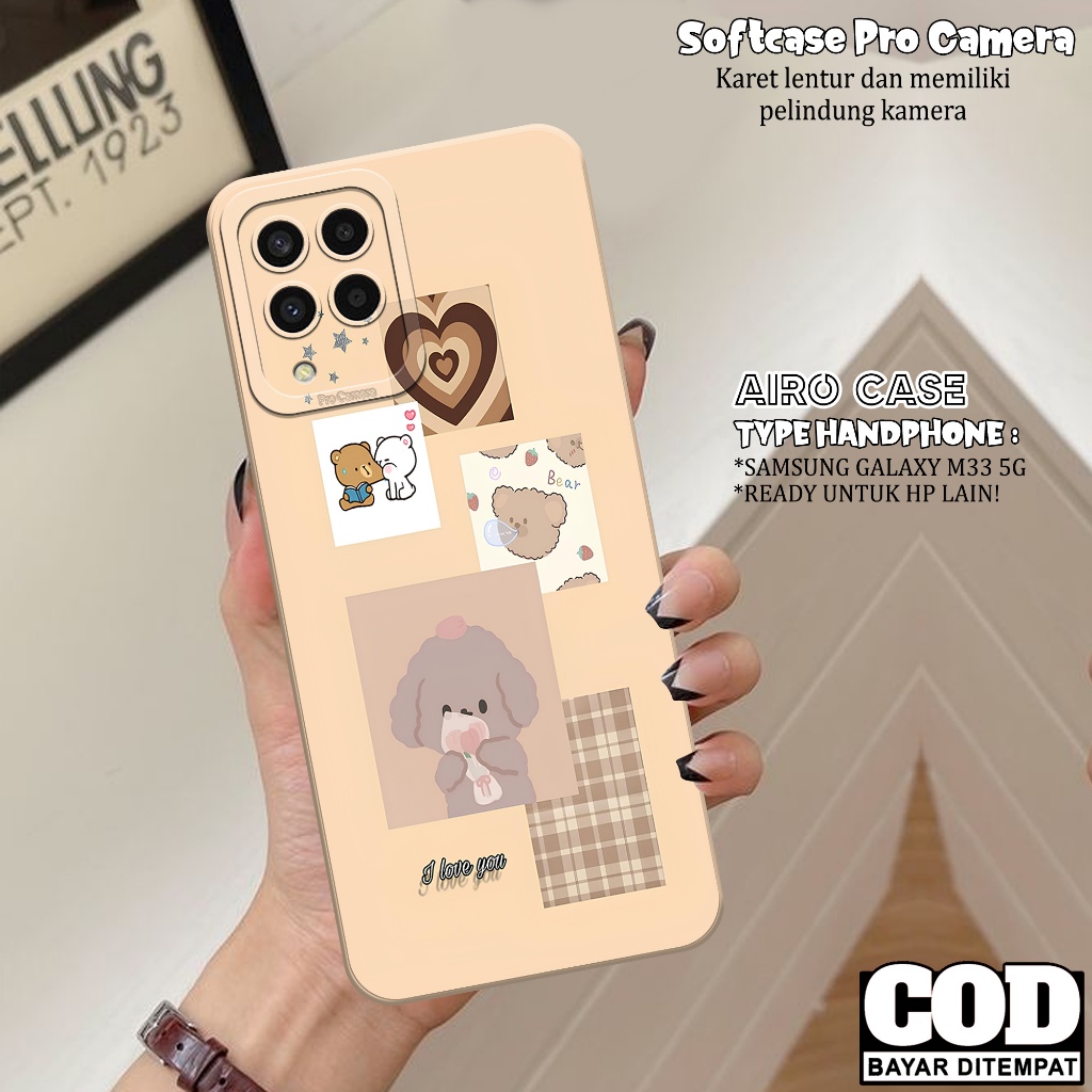 Case SAMSUNG GALAXY M33 5G - Softcase SAMSUNG GALAXY M33 5G - Fashion Case KARTUN - Casing SAMSUNG G