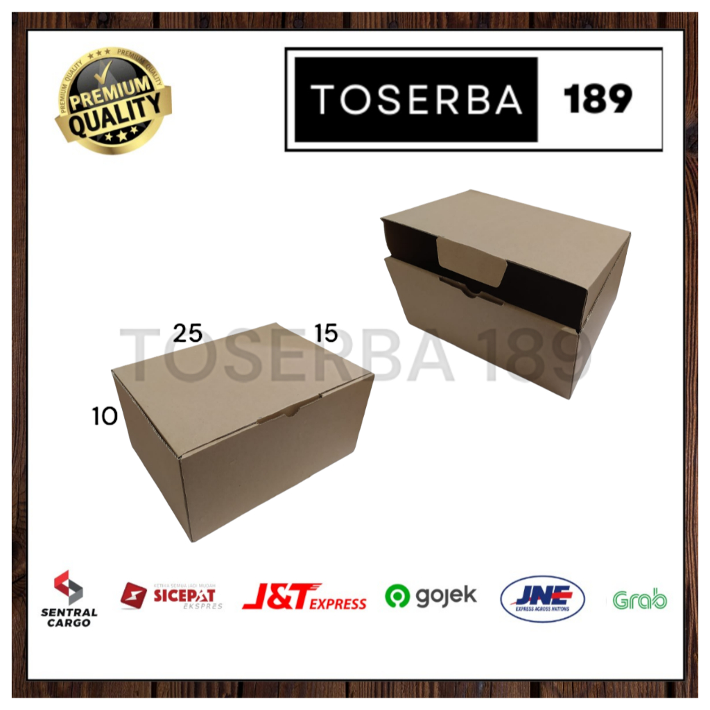 

kardus packing diecut/box pizza uk 25x15x10 cm