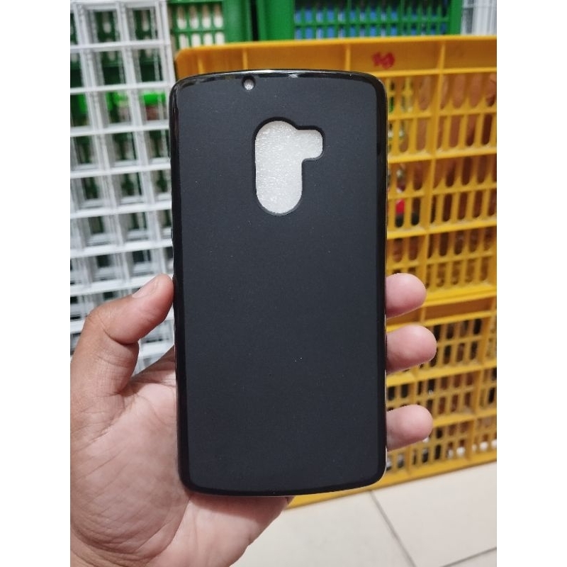 SILIKON K4 NOTE A7010 SOFTCASE K4NOTE A7010A48 CASE FULL BLACK