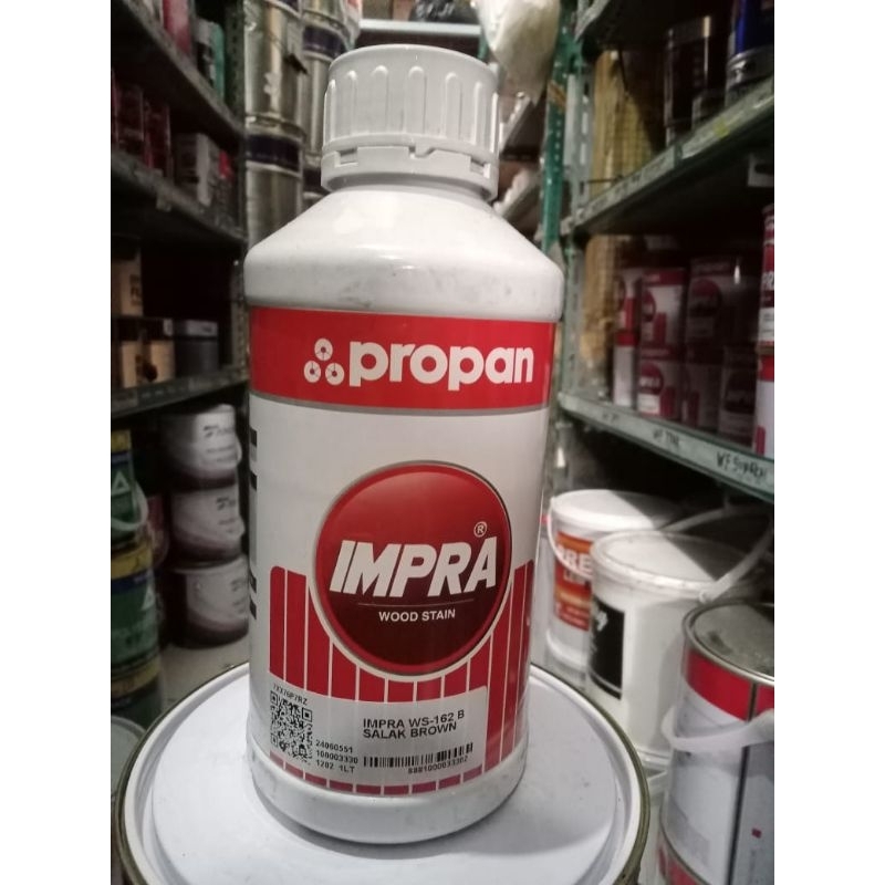 propan-impra wood stain-ws 162B-salak brown-1kg-melamine