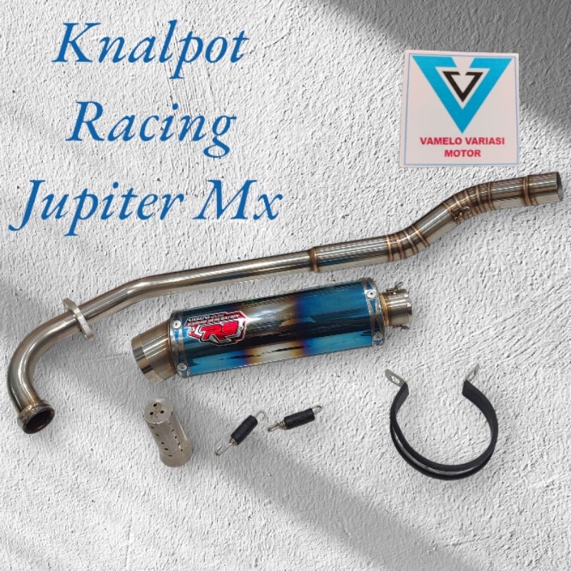 KNALPOT RACING R9 NEW MUGELLO JUPITER MX NEW SET