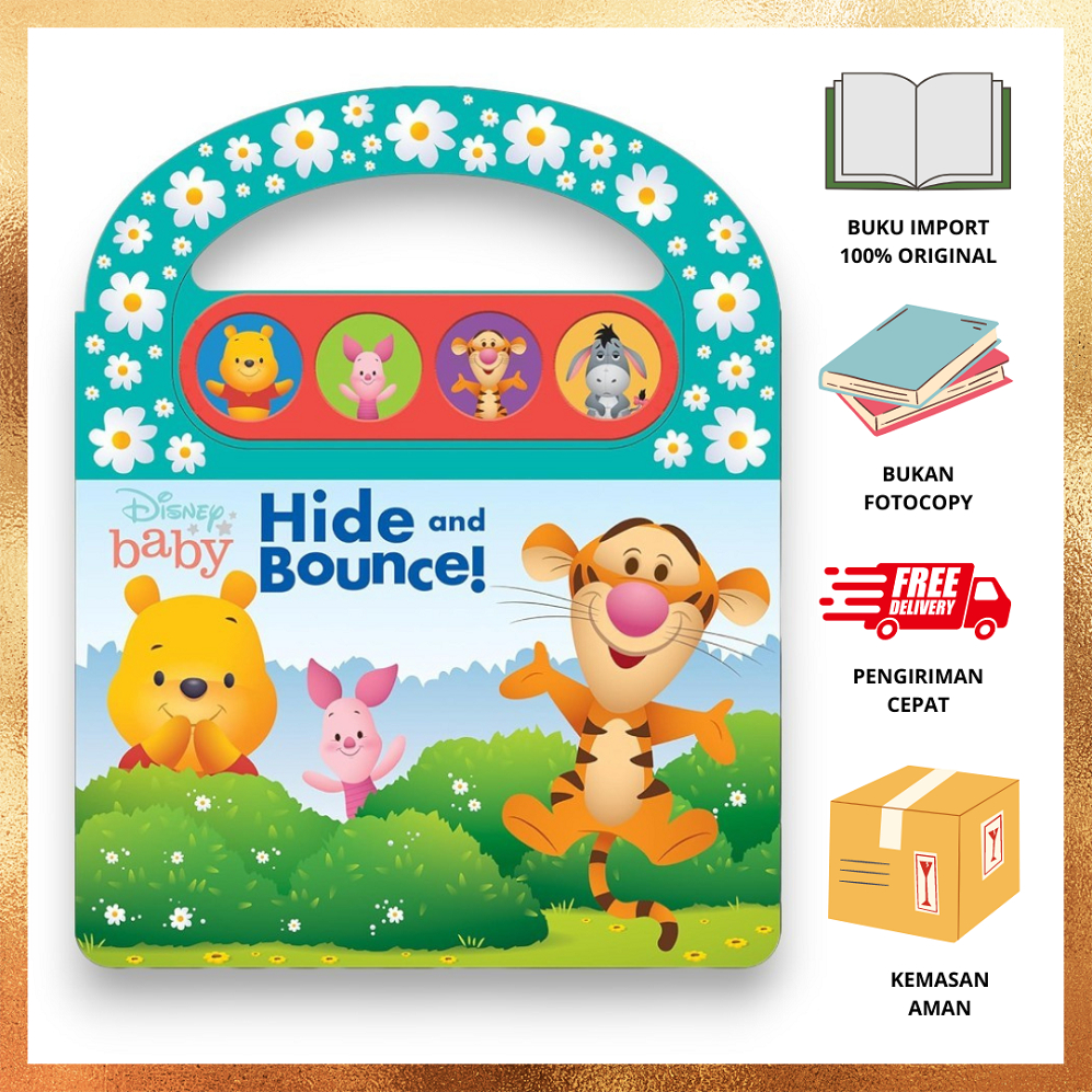 DISNEY BABY HIDE AND BOUNCE SOUND BOOK BOARD BOOK | 9781503768017