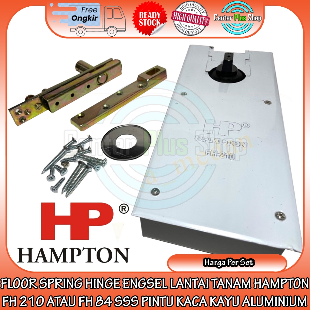 Hampton FH 210 84 Sss Floor Spring Hinge Engsel FH210 Lantai Tanam Stainless Stell Stanles Stenlis A