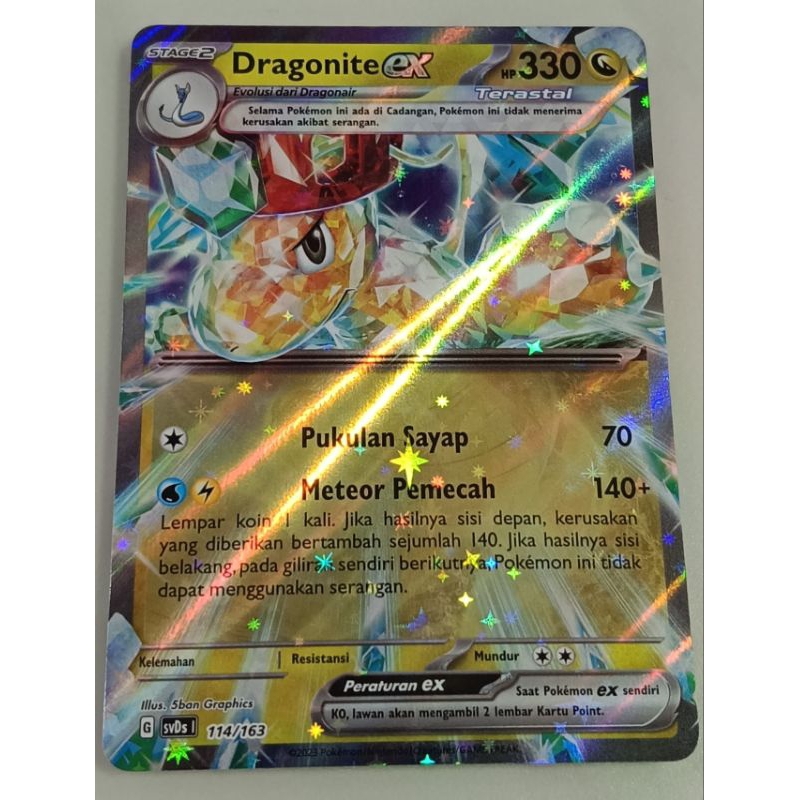 POKEMON TCG (BAHASA) dragonite ORIGINAL