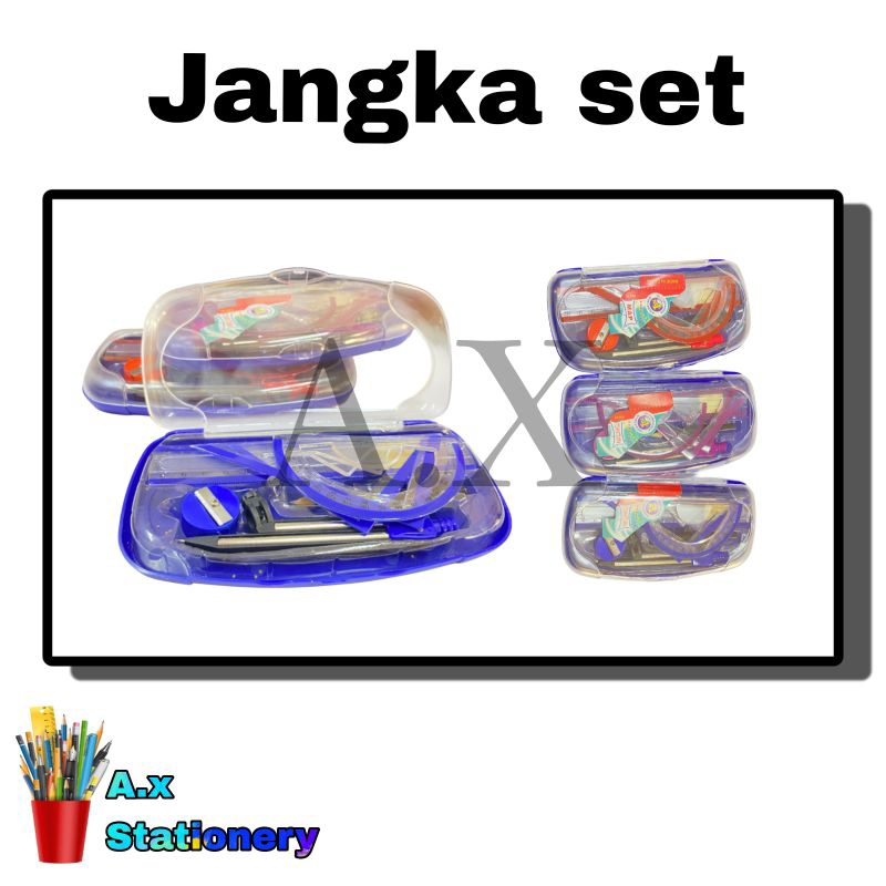 

JANGKA SET - Jangka Alat Pembuat Lingkaran | Set Matematika | Set Jangka Sekolah
